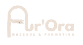 Logo light beige d'Aur'Ôra Massage